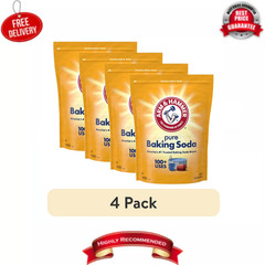 ARM & HAMMER Baking Soda 4 Pack 10.8lb Pure Sodium Bicarbonate