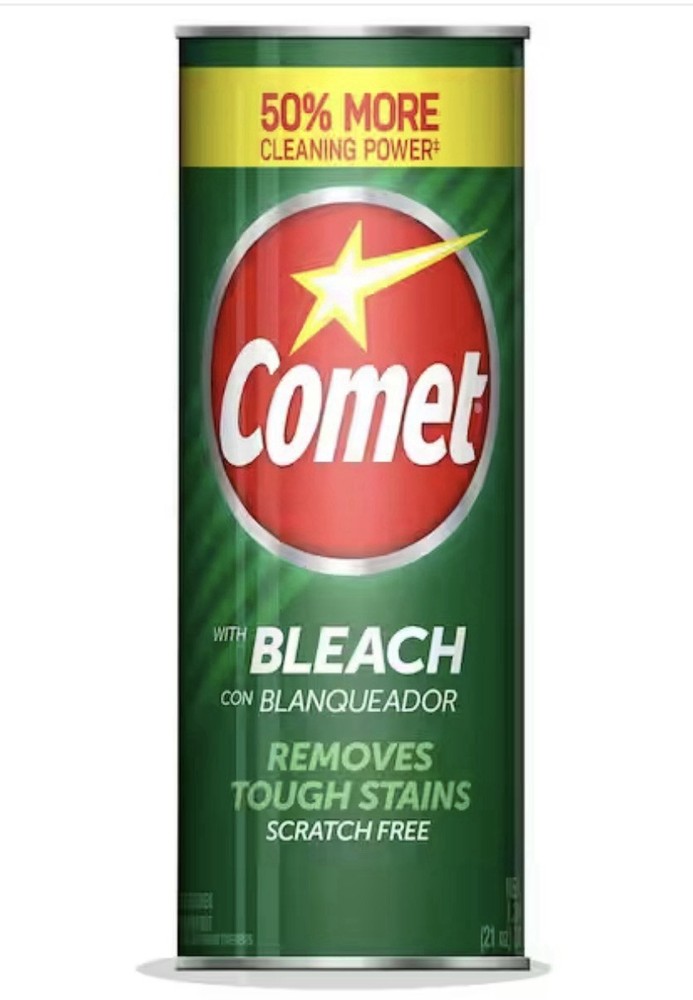 Comet 21 oz. All Purpose Abrasive Powder Cleaner with Bleach, Lemon