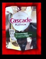 LOT of 2 Packs : Cascade Platinum Dishwasher Cleaner Fresh Scent, 1 Pod Per Pack