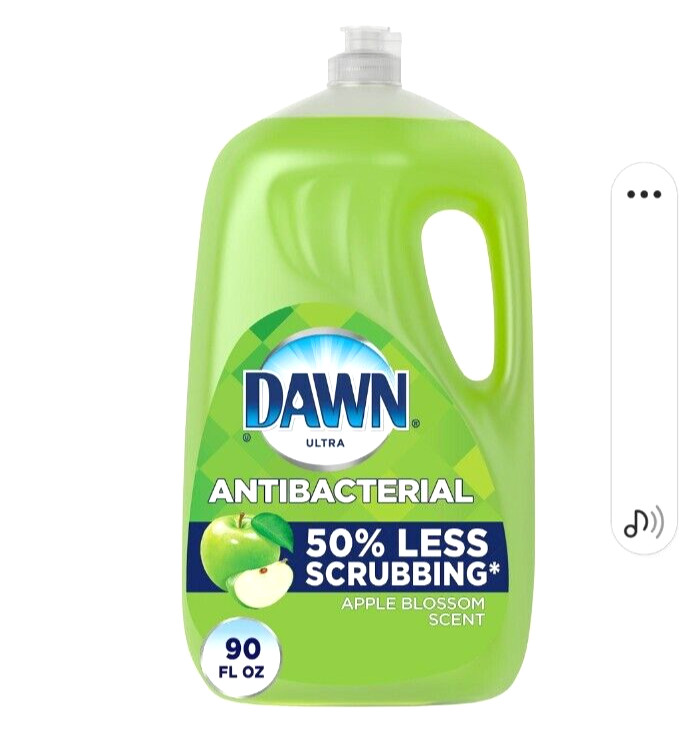 DAWN DISH SOAP APPLE SCENT GREEN 90 oz HAND ULTRA LIQUID DISHWASHING SOAP