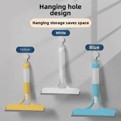 3-in-1 Shower Scraper Cleaner Bathrooms Glass Cleaning Mirror with Watering Can