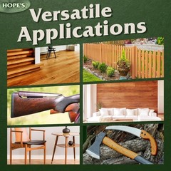 100% Pure Tung Oil, Food Safe, Premium Waterproof Natural Wood Finish and