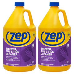 Shower Tub and Tile Cleaner 1 Gallon ZUSTT128 (Case of 2) – No Scrub Pro Formula