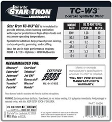 STAR BRITE Super Premium+ 2-Cycle Synthetic Blend TC-W3 Engine Oil – For All …