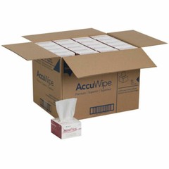 GP AccuWipe White Premium 1-ply Delicate Task Wipers, 280 Sheets/Box, 60 Boxes!