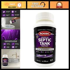 Granular Septic Tank Treatment – Bacterial Enzyme Formula for Clog Prevention &
