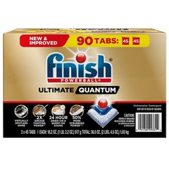 Finish Powerball Ultimate Quantum Dish Detergent Tabs, 90 Count