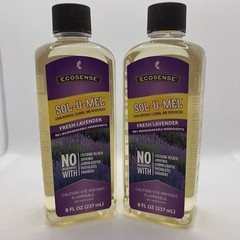 Melaleuca EcoSense Sol-U-Mel Lavender 8 fl oz 2 Pack New Sealed Cleaner