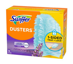 Swiffer 180 Duster Refills 18 Count Lavender Vanilla Comfort Scent Multi Surface
