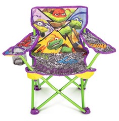 Foldable Kids Chair – Toddler Camping Chair with Safety Lock, Carry Bag, Indo…