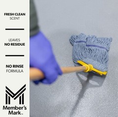 Member’s Mark Commercial No Rinse Floor Cleaner by ECOLAB ( 1 gal., 4 pk.)