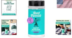 Carpet Deodorizer Powder Lavender Scent Pet Odor Eliminator 16 Oz