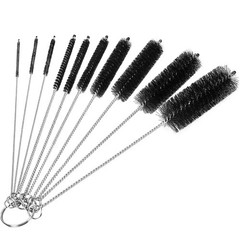 10pcs Reusable Bottle Cleaning Brush Set Straw Brush for Narrow Neck Bottles