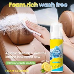4-in-1 Multi-Enzyme Foam Cleaner, All-Purpose Spray 5oz with Sponge & Towel