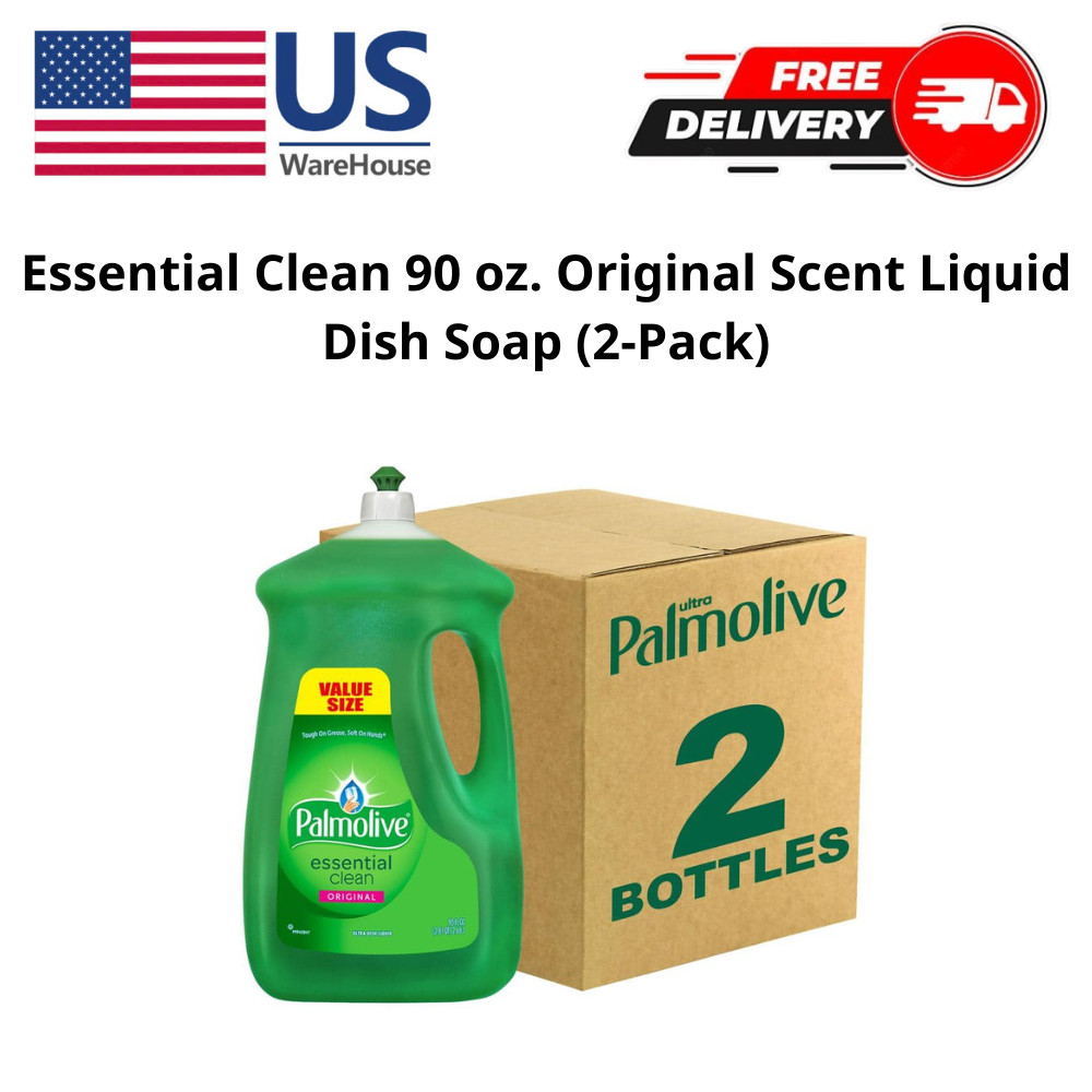 2-Pack Palmolive Essential Clean 90 oz. Original Scent Liquid Dish Soap