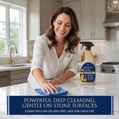 Granite Gold Daily Stone Cleaner Spray 32 fl oz Granite Marble Quartz