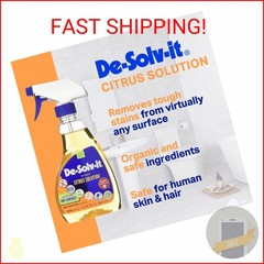Orange-Sol De-Solv-It Citrus Solution – Multi-Surface Cleaner & Degreaser, Remov