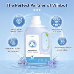 VILLAPOOL Window Cleaning Solution for ECOVACS WINBOT 33.8 Fl Oz