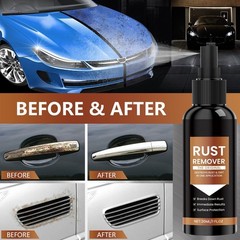 2pcs Heavy Duty Rust Remover Spray for Fast Oxidation Removal – Multi-Surface