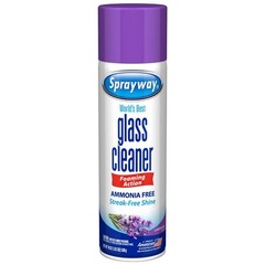 Lavender Glass Cleaner Scent-19oz:Aerosol Ammonia-Free,Streak-Free Glass Cleaner