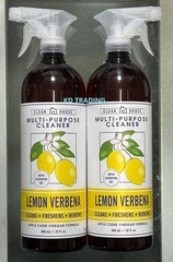 (2-Pk) CLEAN HOUSE ~ LEMON VERBENA Kitchen Odor Deodorizer Cleaner Freshen Renew