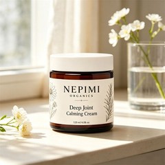 Nepimi Deep Joint Calming Cream, Moisturizing Massage Topical Body Cream 120ml