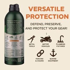 Eco-Friendly Rust Protection Spray (11 oz, 2 Pack) – Rust Remover & Preventer, N