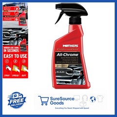 California Gold All-Chrome 12 oz Spray Removes Fingerprints & Water Spots