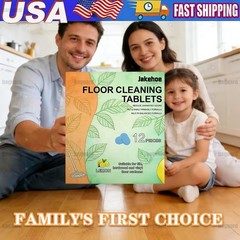 12pc Floor Cleaning Solution Tablet, Deep Cleans for Multiple Floors,lemon Scent