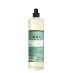 Mrs. Meyer’s Liquid Dish Soap, Biodegradable Formula, Basil, 16 fl. oz – Pack…
