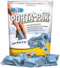 Porta-Pak RV Marine Black Holding Tank Deodorizer Drop-Ins, Camper, Boat, Campin