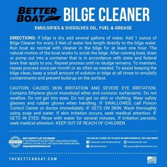 Premium Boat Bilge Cleaner, Concentrate for Heavy Duty Cleaning, Removes Grea…