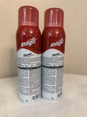 (2) NEW Magic Stone Cleaner & Polish ORIGINAL 17 oz RARE Cleans Marble and Stone