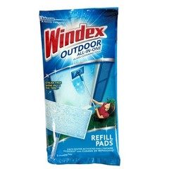 Windex Outdoor All-In-One Refill Cleaning Pads 1 Pack (2 Count) NEW