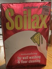 Vintage 1 lb Box SOILAX Non-Sudsing Wall Floor Cleaner RCN Products New NOB
