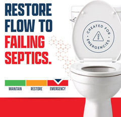 Septic Tank Shock Treatment | Bio Enzyme Septic Safe |Clears Leach & Drain Field