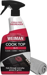 Professional 22 Fl Oz Cooktop Cleaning Spray – Citrus Scent & Soft Cloth