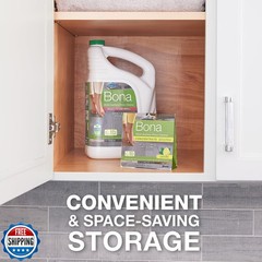 Bona Multi-Surface Floor Cleaner Concentrate, Lemon Mint Scent, 1 fl oz, Pack