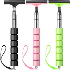 3 PCS Car Mirror Squeegee Retractable Cleaning Tool Universal Auto Accessory