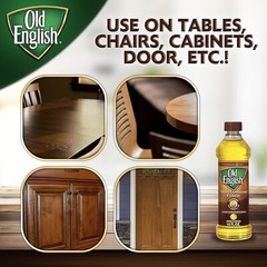 Old English Lemon Oil Furniture Polish and Wood Conditioner Cleaner, 16 Oz.
