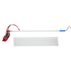 Outdoor Window Clean Water-Fed Rod Set Long Reach Solar Panel Cleaning Brush Kit