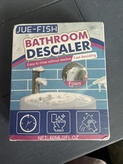 Jue Fish Bathroom Descaler Stubborn Stains Cleaner Spray NEW 2 Oz New!
