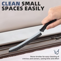 Hard Bristle Crevice Cleaning Brush – Cleaning Tools for Household Use,