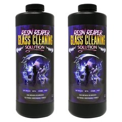 Resin Reaper Glass Cleaner 2-Pack 64 OZ | Pipe Cleaner | Safe on Glass, Metal…