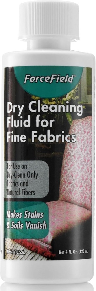 Dry Cleaning Fluid for Fine Fabrics, 4 Oz – Professional Strength Spot Remover f