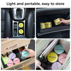 ColorCoral 2Pack Keyboard Cleaning Gel Kit Universal Dust Cleaner,Yellow