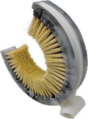 Curved Wash Brush for Exhaust Stack Pipes with Natural Tampico Fiber- 8″-10″