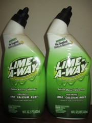 X2 Lime-A-Way THICK GEL FORMULA Toilet Bowl Cleaner Lime Calcium Rust 24oz