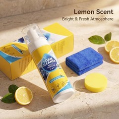 4-in-1 Multi-Enzyme Foam Cleaner, All-Purpose Spray 5oz with Sponge & Towel