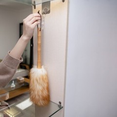 ARCLIBER Lambs Wool Duster Good Grip for Household Cleaning Ceiling Car, 13inch